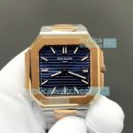 Swiss Patek Philippe Cubitus Blue Dial Half Rose Gold BBF Best Replica Watch 